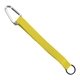 3/4 Sewn Polyester Keychain with Metal Split - Ring and Carabiner