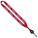 3/4 Polyester Lanyard with Metal Crimp Retractable Badge Reel