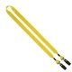 3/4 2- Ended Polyester Lanyard with Metal Crimp Metal Bulldog Clip