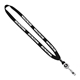 5/8 New Polyester Shoelace Lanyard with Retractable Badge Reel