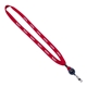 5/8 New Polyester Shoelace Lanyard with Retractable Badge Reel