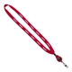 5/8 New Polyester Shoelace Lanyard with Retractable Badge Reel