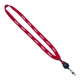5/8 New Polyester Shoelace Lanyard with Retractable Badge Reel