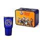 Retro Lunchbox + 20 oz Economy Stainless Steel Tumbler In Vacuum Formed Insert
