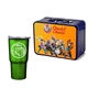 Retro Lunchbox + 20 oz Economy Stainless Steel Tumbler In Vacuum Formed Insert