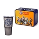 Retro Lunchbox + 20 oz Economy Stainless Steel Tumbler In Vacuum Formed Insert