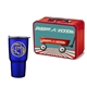Retro Lunchbox + 20 oz Economy Stainless Steel Tumbler In Vacuum Formed Insert