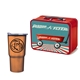 Retro Lunchbox + 20 oz Economy Stainless Steel Tumbler In Vacuum Formed Insert