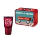 Retro Lunchbox + 20 oz Economy Stainless Steel Tumbler In Vacuum Formed Insert