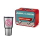 Retro Lunchbox + 20 oz Economy Stainless Steel Tumbler In Vacuum Formed Insert
