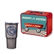 Retro Lunchbox + 20 oz Economy Stainless Steel Tumbler In Vacuum Formed Insert