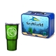 Retro Lunchbox + 20 oz Economy Stainless Steel Tumbler In Vacuum Formed Insert