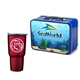 Retro Lunchbox + 20 oz Economy Stainless Steel Tumbler In Vacuum Formed Insert