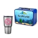 Retro Lunchbox + 20 oz Economy Stainless Steel Tumbler In Vacuum Formed Insert