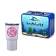 Retro Lunchbox + 20 oz Economy Stainless Steel Tumbler In Vacuum Formed Insert
