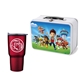 Retro Lunchbox + 20 oz Economy Stainless Steel Tumbler In Vacuum Formed Insert