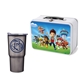 Retro Lunchbox + 20 oz Economy Stainless Steel Tumbler In Vacuum Formed Insert