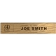 Wood Name Bar