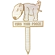 Custom Wood Garden Stakes 3 W x 8 H x 1/4 D
