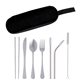 Stainless Steel Cutlery Set In Pouch