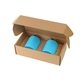 10oz. Stainless Steel Low Ball Glasses Gift Box Set