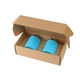 10oz. Stainless Steel Low Ball Glasses Gift Box Set
