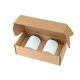 10oz. Stainless Steel Low Ball Glasses Gift Box Set