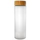 Bamboo Pattern 22 oz Frosted Glass Bottle