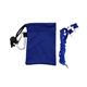 Microfiber Colorful Ear Bud Pouch