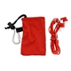Microfiber Colorful Ear Bud Pouch