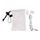 Microfiber Colorful Ear Bud Pouch