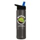 The Wave - 24 oz Tritan(TM) Bottle with Flip straw lid and Digital imprint