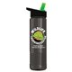The Wave - 24 oz Tritan(TM) Bottle with Flip straw lid and Digital imprint