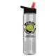 The Wave - 24 oz Tritan(TM) Bottle with Flip straw lid and Digital imprint