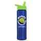 The Wave - 24 oz Tritan(TM) Bottle with Flip straw lid and Digital imprint