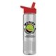 The Wave - 24 oz Tritan(TM) Bottle with Flip straw lid and Digital imprint