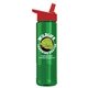 The Wave - 24 oz Tritan(TM) Bottle with Flip straw lid and Digital imprint
