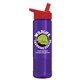 The Wave - 24 oz Tritan(TM) Bottle with Flip straw lid and Digital imprint