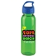 The Outdoorsman - 24 oz Tritan(TM) bottle with Crest lid and digital imprint