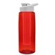 The Flair - 26 oz Transparent Tritan(TM) Bottle with Drink thru lid, Large infuser, and Digital Imprint