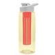 The Flair - 26 oz Transparent Tritan(TM) Bottle with Drink thru lid, Large infuser, and Digital Imprint