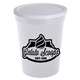 16 oz Stadium Cup with No - Hole Cover