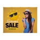 10 Straight Splash Floor Display Wrap Kit (Recycled Polyester Knit)