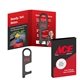 Antimicrobial Plastic Touch Less Key Tool With Booklet
