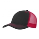 Color Accent Mesh Snapback Cap