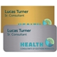 Charleston Express Name Badge (Standard Size 1-1/2 x 3)
