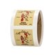 3 x 3 Square Roll Labels