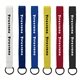 3/4 Sewn Polyester Wrist Keychain With Metal Split - Ring