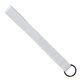 3/4 Sewn Polyester Wrist Keychain With Metal Split - Ring