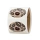 3 x 2 Oval Roll Labels